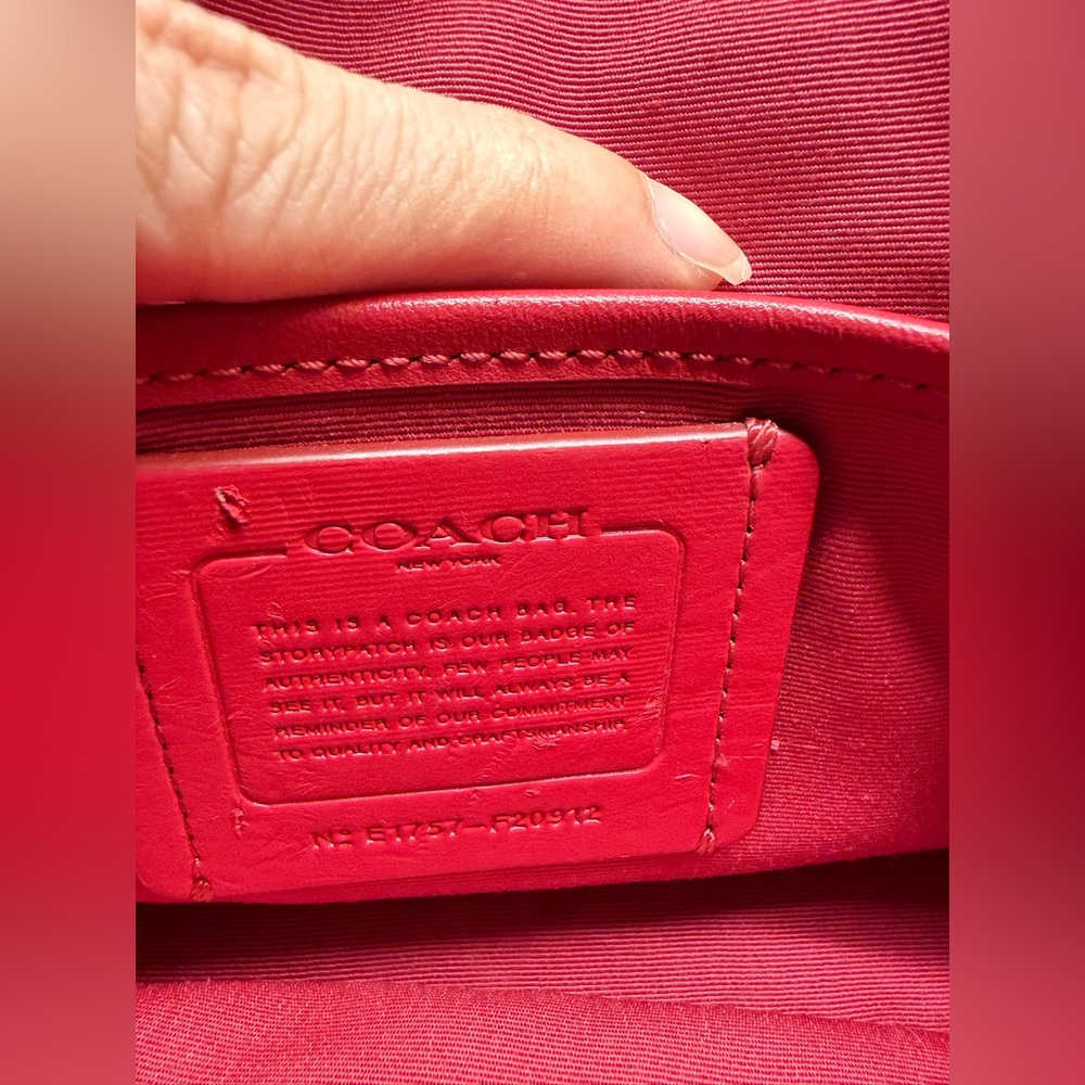 COACH Penny Varsity Patches Crossbody Bag - Picture 12 of 16